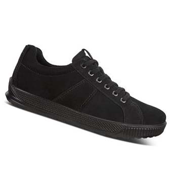 Men's Ecco Byway Sneakers Black | USA 609WNB